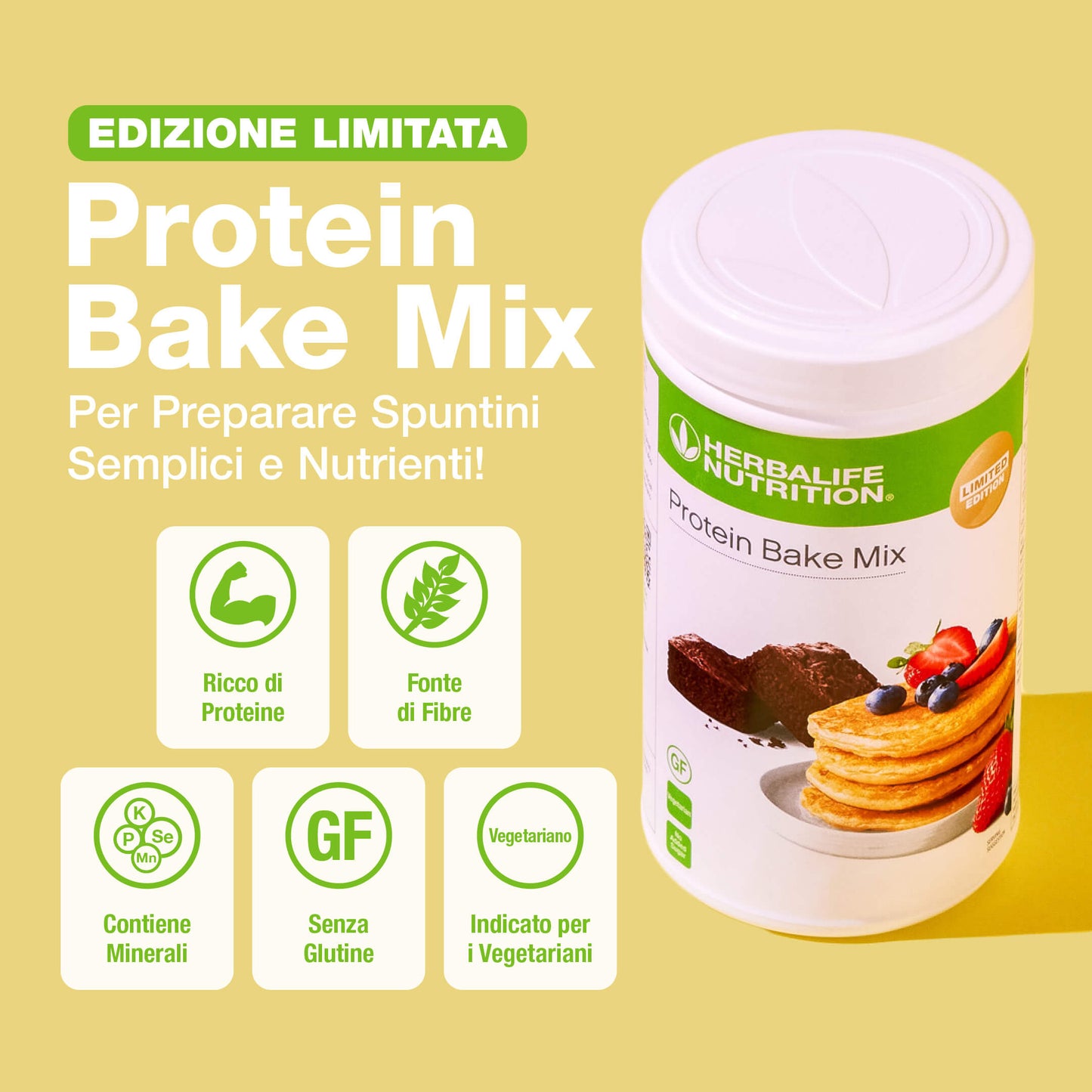Spuntino Proteico - Protein Bake Mix